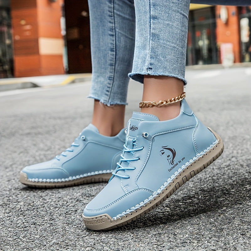 Lightweight Handcrafted Ankle Boots - Versatile All-Season Sneakers with Non-Slip Sole & Breathable Upper
