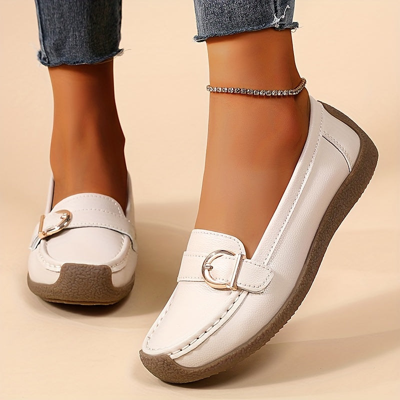 Lightweight Slip-On Loafers with Sequin Detail - TPR Sole