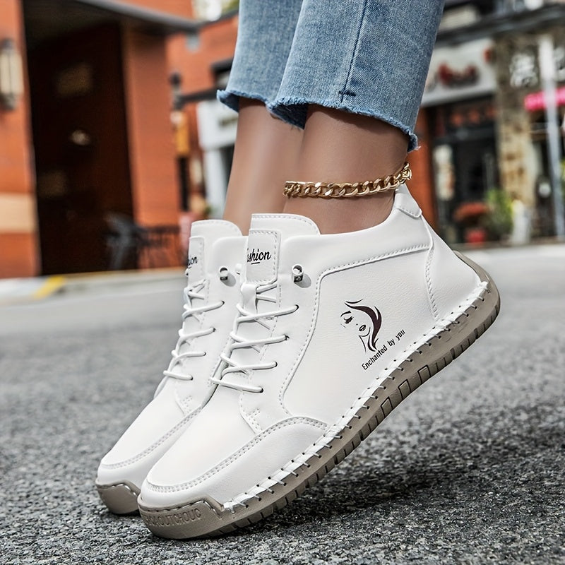 Lightweight Handcrafted Ankle Boots - Versatile All-Season Sneakers with Non-Slip Sole & Breathable Upper