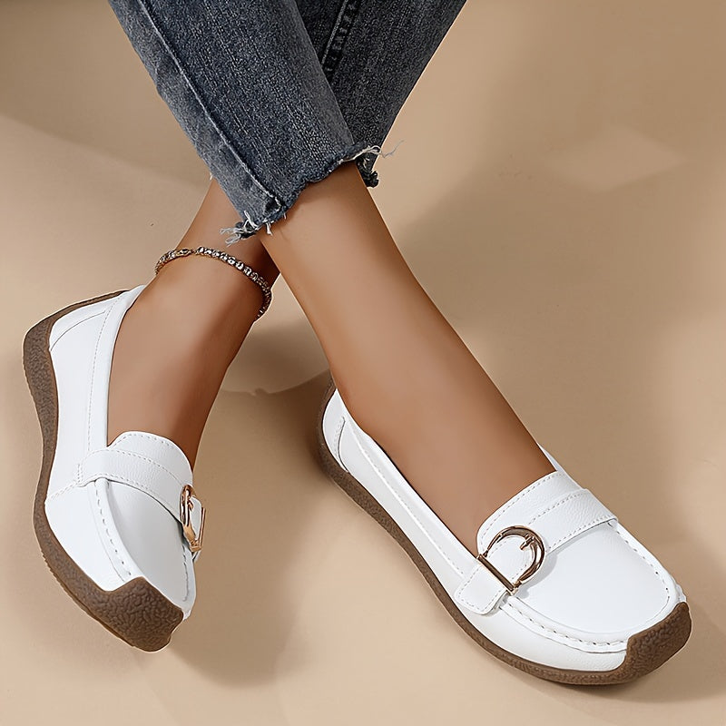 Lightweight Slip-On Loafers with Sequin Detail - TPR Sole